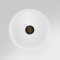 Spot LED "Pin hole" concave blanc 6W - PINOL