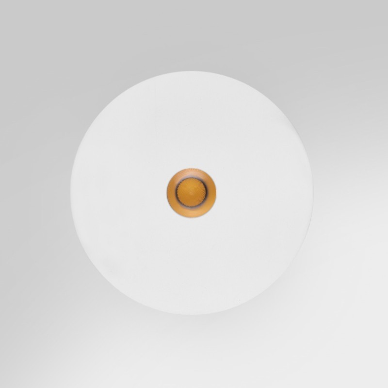 Spot LED "Pin hole" plat blanc 6W - PINOL