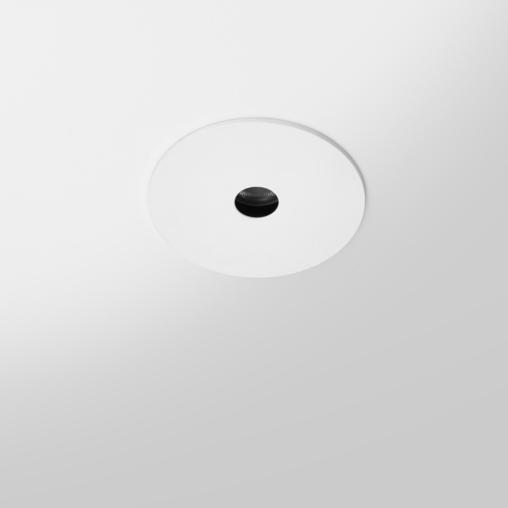 Spot LED "Pin hole" plat blanc 6W - PINOL