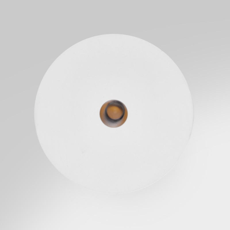 Spot LED "Pin hole" plat blanc 8W - PINOL