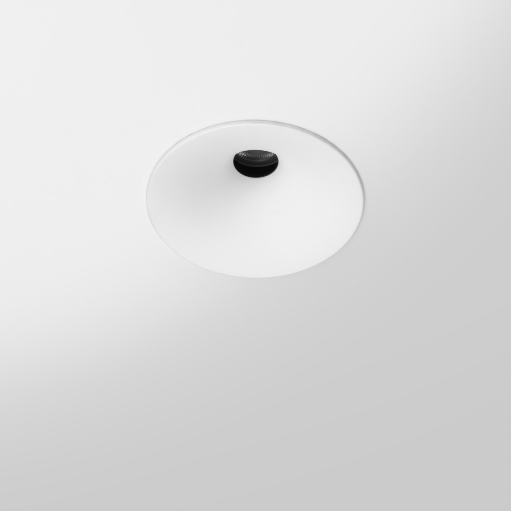 Spot LED "Pin hole" trompette blanc 6W - PINOL