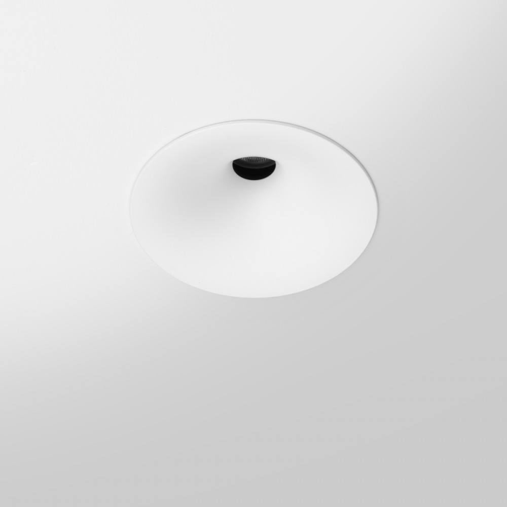 Spot LED "Pin hole" trompette blanc 8W - PINOL