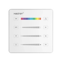 Télécommande murale pour ruban LED digital - MiBoxer B6 - Blanc