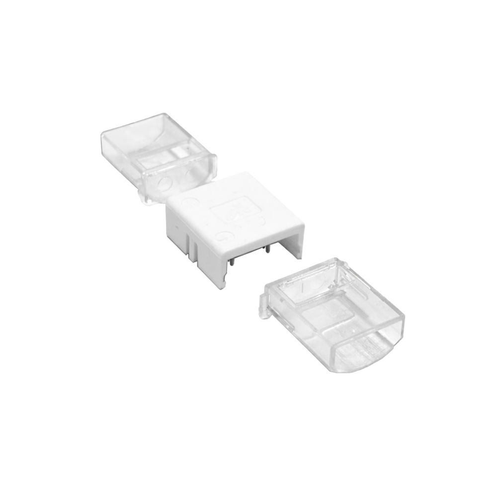 Jonction étanche pour ruban LED DOB mono IP68 jusqu'à 10mm sans soudure "Hippo"