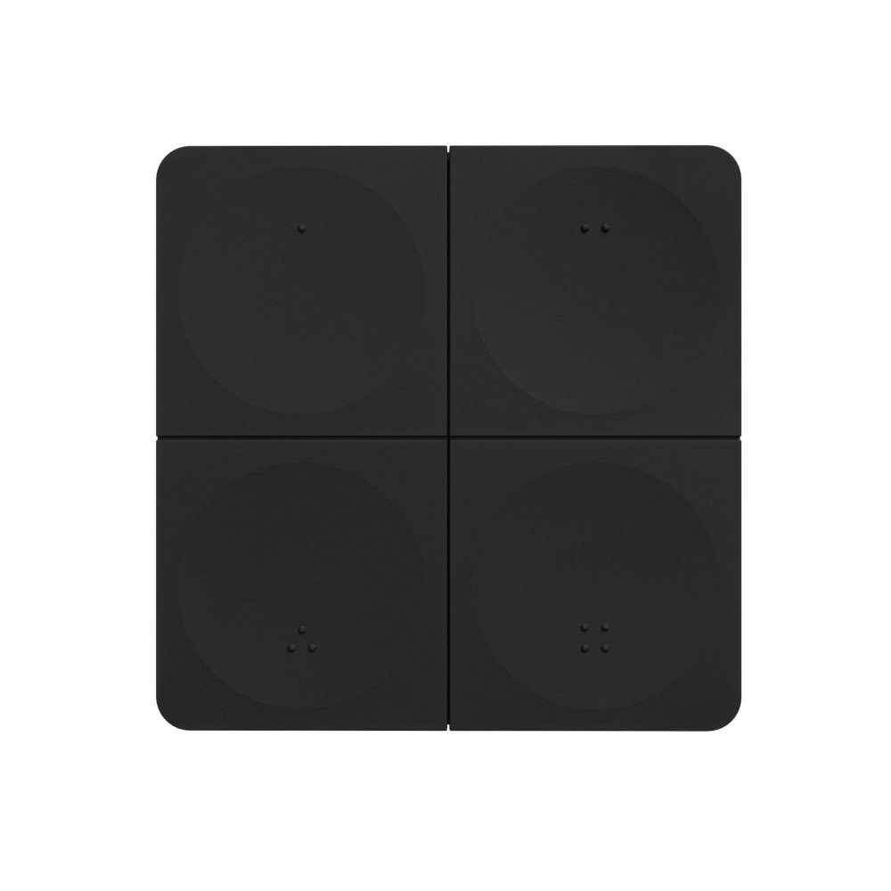 Télécommande murale Dimmer - 4 zones - MiBoxer K4 - Noir