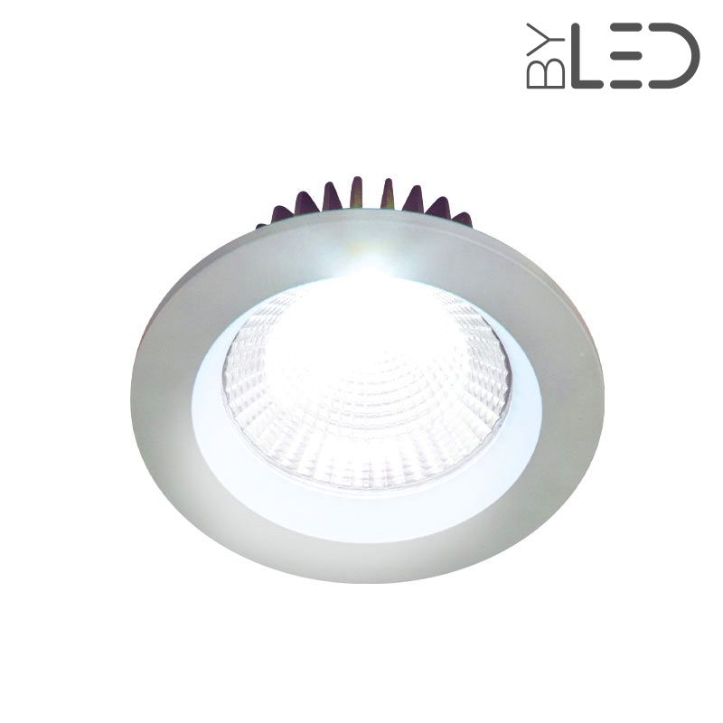 Spot LED encastrable ultra fin 10 W 10 cm - Intensité variable - Blanc  chaud 3000 K - Anti-reflet : : Luminaires et Éclairage