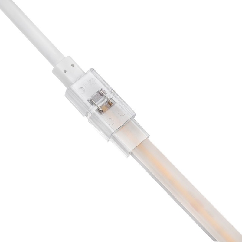 Connecteur d'alimentation étanche pour ruban LED mono IP68 jusqu'à 10mm sans soudure "Hippo"