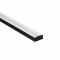 Profilé aluminium noir en applique pour ruban LED