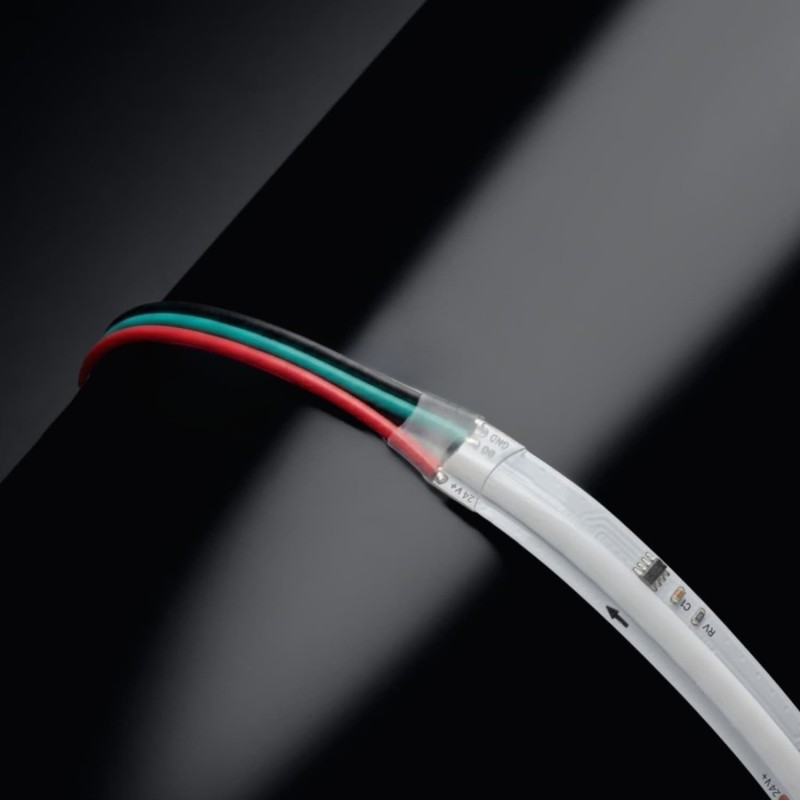 Ruban LED digital COB RGB - 18W/m - IP20 - 576 LED/m - WS2811 - 5m - 24V