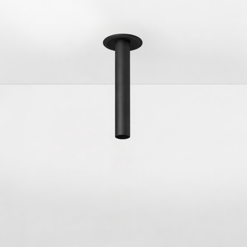 Spot LED encastrable orientable noir PROBE 3W court 12 cm