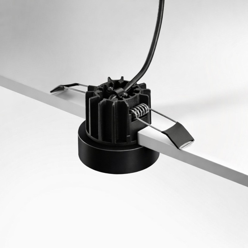 Spot LED semi encastré noir 13W - CURBE