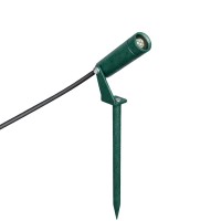 Mini spot de jardin dimmable - 2W - 24V - Vert - PICCO