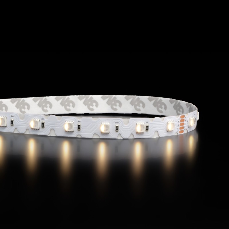 Ruban LED articulé Zig-Zag - 14.4W/m - IP20 - RGBW - 48 LED/m - 5050 - 5m - 24V