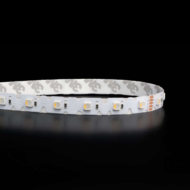 Ruban LED articulé Zig-Zag - 14.4W/m - IP20 - RGBW - 48 LED/m - 5050 - 5m - 24V