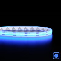 Ruban LED COB bleu - 8W/m - IP68 - 10mm - 480 LED/m - 5m - 12V