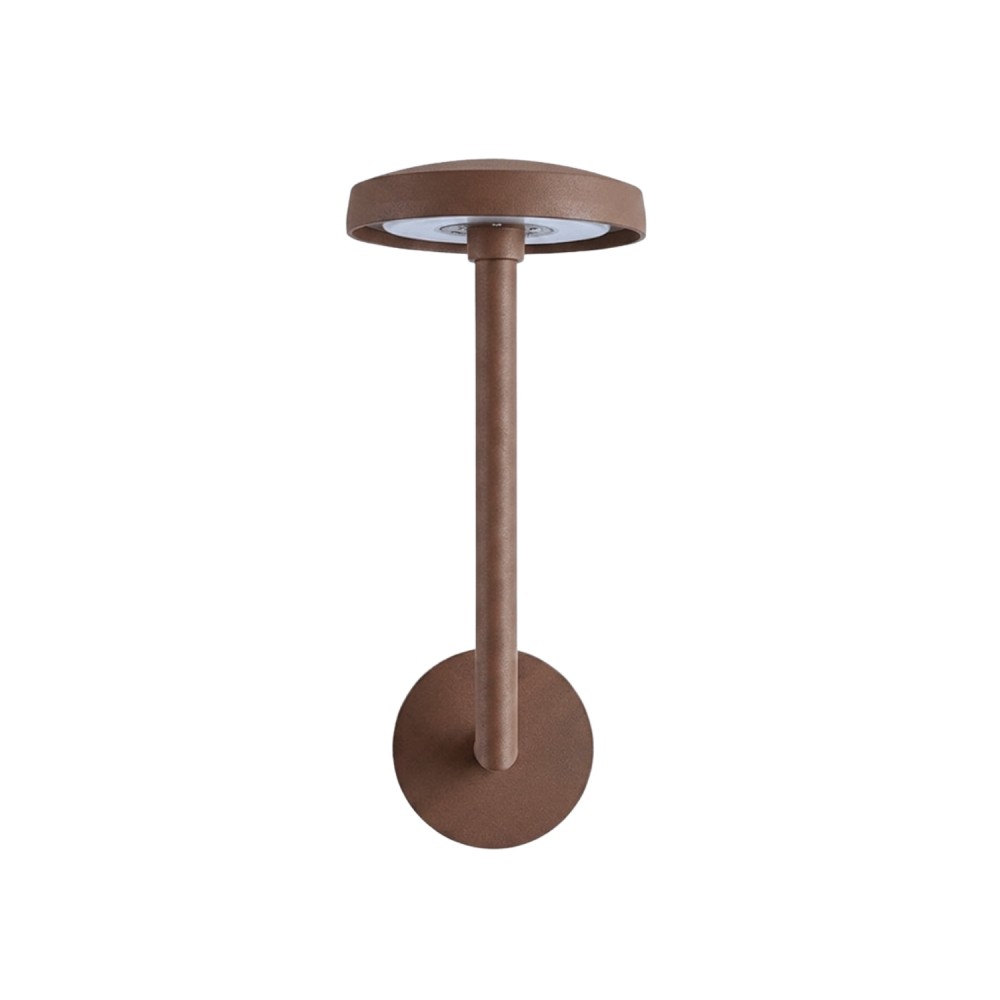 Applique LED extra fine d'extérieur à tête bombée - 7W - 230V - Corten- HAALÖ