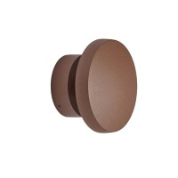 Balise murale LED d'extérieur à tête bombée - 7W - 230V - Corten - HAALÖ