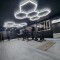 Plafonnier LED hexagonal nid d’abeille 5 alvéoles – 180W – 230V – 6500K