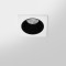 Spot LED encastré carré blanc 7W, couleurs au choix - Miror