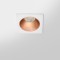 Spot LED encastré carré blanc 7W, couleurs au choix - Miror