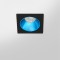 Spot LED encastré carré noir 7W, couleurs au choix - Miror