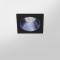 Spot LED encastré carré noir 7W, couleurs au choix - Miror