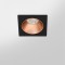 Spot LED encastré carré noir 7W, couleurs au choix - Miror