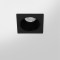 Spot LED encastré carré noir 7W, couleurs au choix - Miror