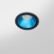 Spot LED encastré rond noir 7W, couleurs au choix - Miror