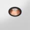Spot LED encastré rond noir 7W, couleurs au choix - Miror