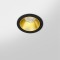 Spot LED encastré rond noir 7W, couleurs au choix - Miror