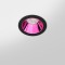 Spot LED encastré rond noir 7W, couleurs au choix - Miror