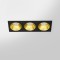 RV - Spot LED encastré carré noir 21W, couleurs au choix - Miror