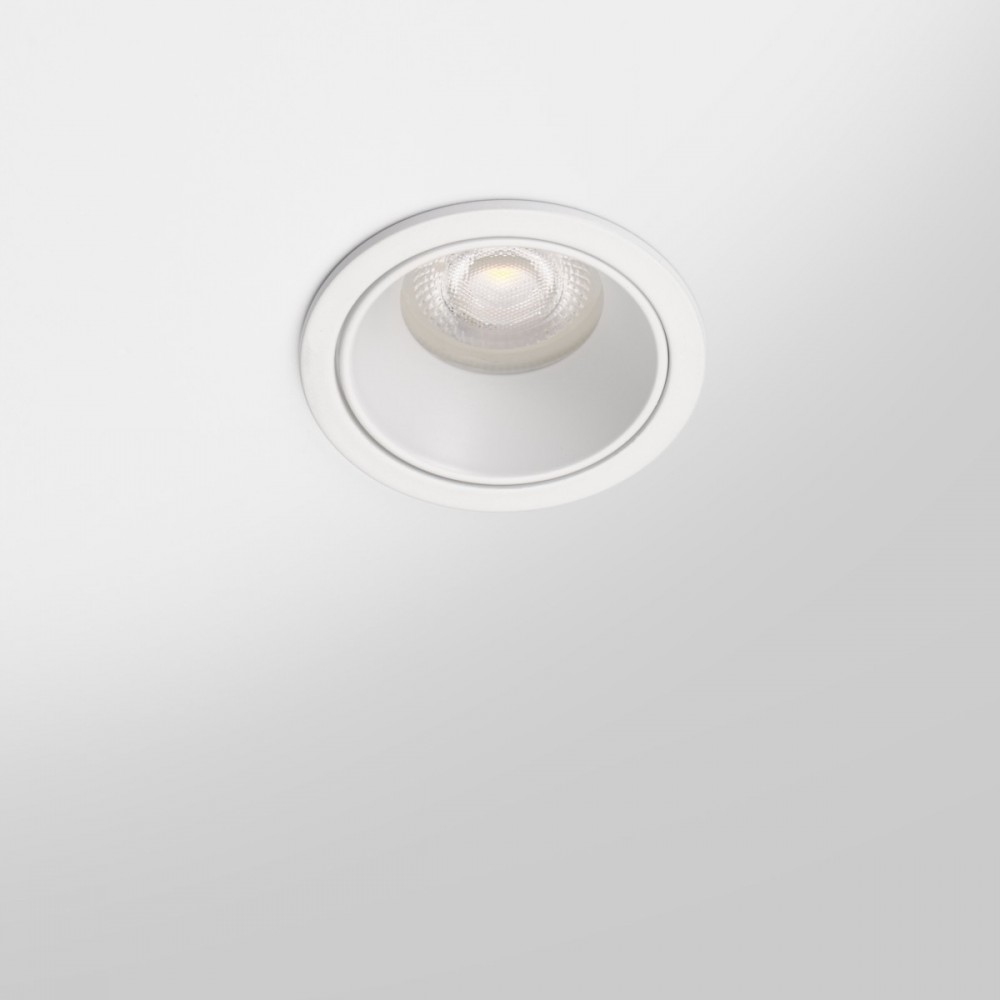 Spot encastrable IP20 pour LED GU11 – PULLE – Blanc