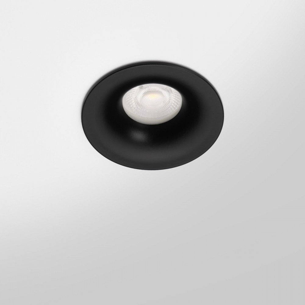 Spot encastrable IP65 – BBC – pour LED GU11 – CURVE rond – Noir