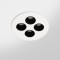 Spot LED encastrable multi point blanc 8W - ROKET