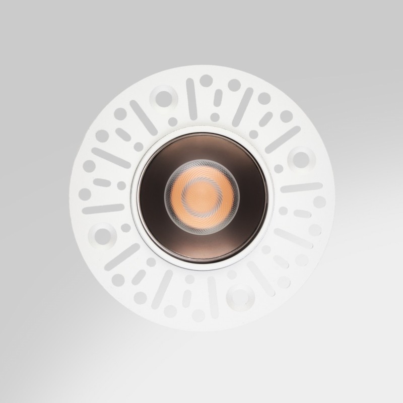 Spot LED encastrable à enduire - 6W - Bronze - SLOPE