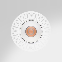 Spot LED encastrable à enduire - 8W - Blanc - SLOPE
