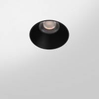 Spot LED encastrable à enduire - 8W - Noir - SLOPE
