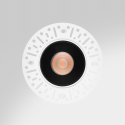Spot LED encastrable à enduire - 8W - Noir - SLOPE