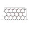 Plafonnier LED hexagonal nid d'abeille - 14 alvéoles - 170W - 24V - SPI - RGB