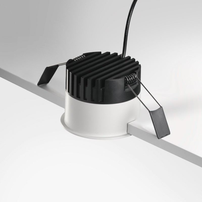 Spot LED "Pin hole" trompette blanc 11W - PINOL