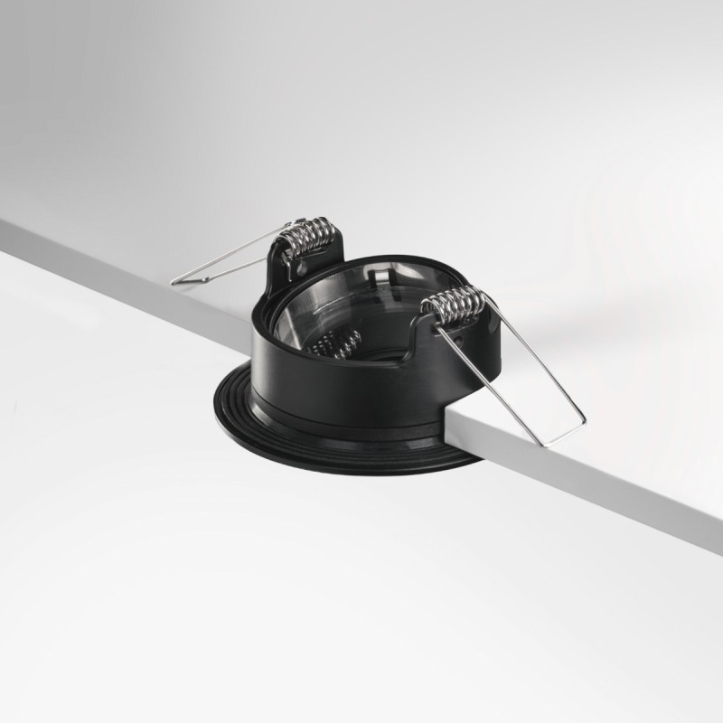 Spot LED encastrable orientable IP65 pour LED GU10 – SPEEN - Noir