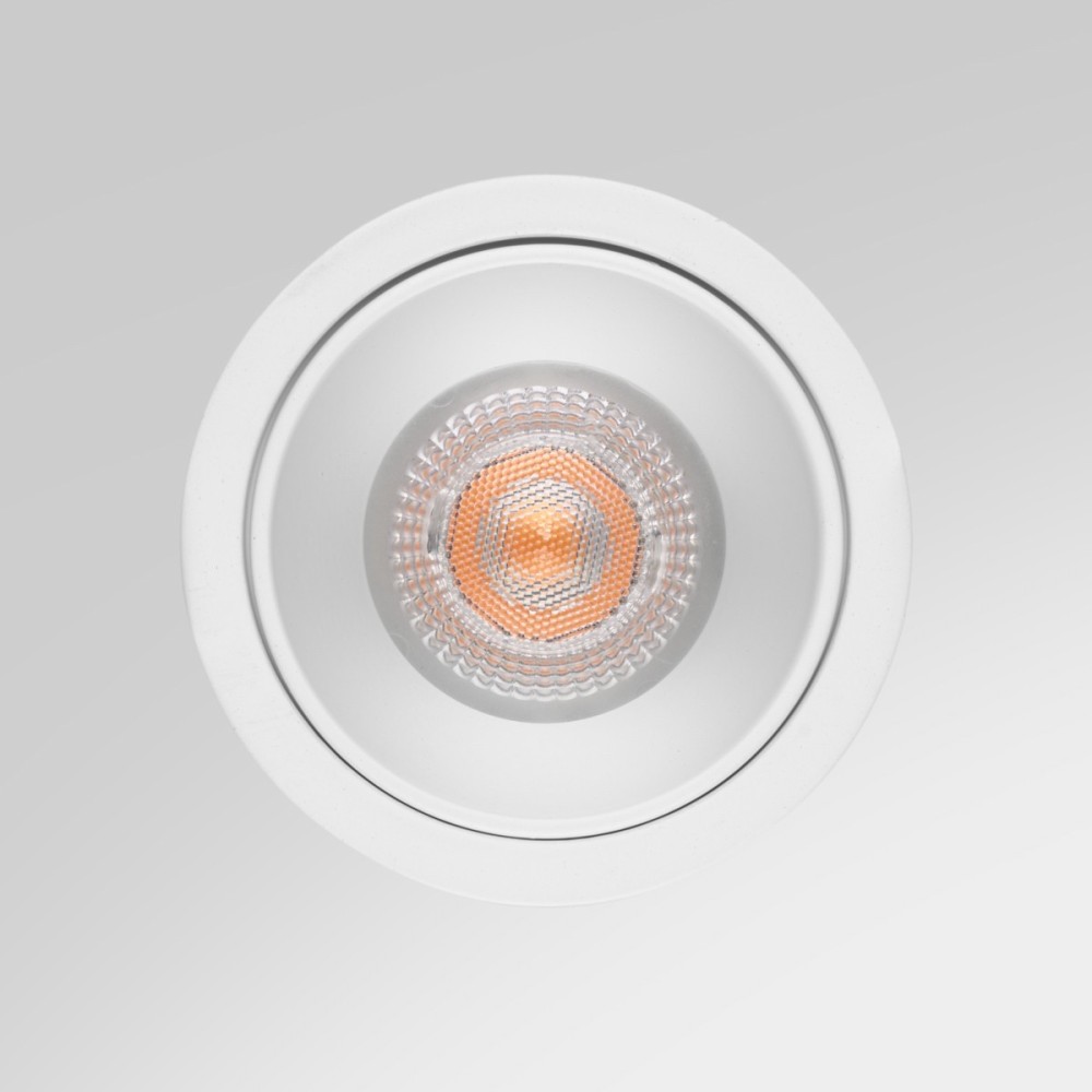 Spot encastrable IP20 pour LED GU11 – PULLE – Blanc