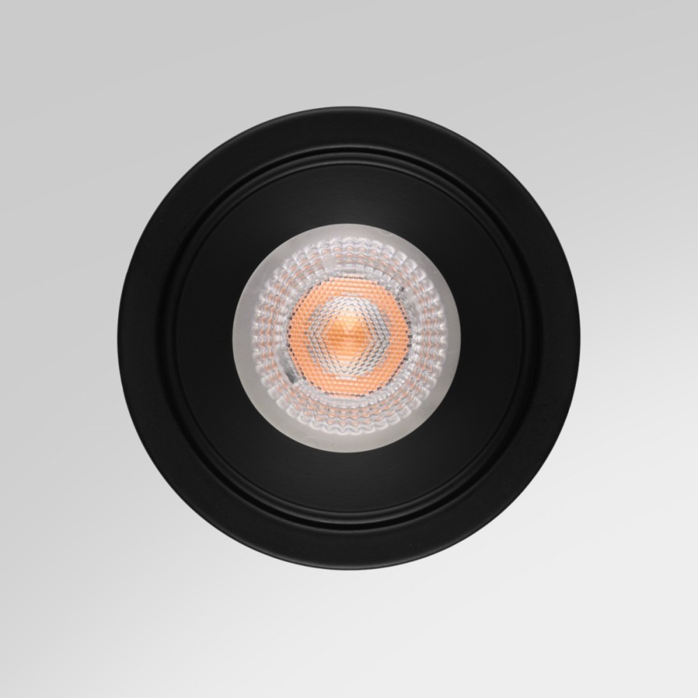 Spot encastrable IP20 pour LED GU11 – PULLE – Noir