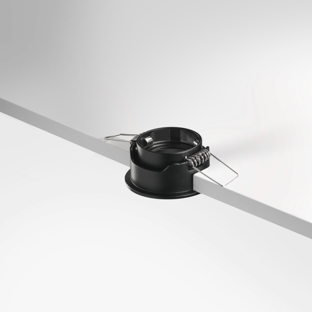 Spot encastrable IP20 pour LED GU11 – PULLE – Noir