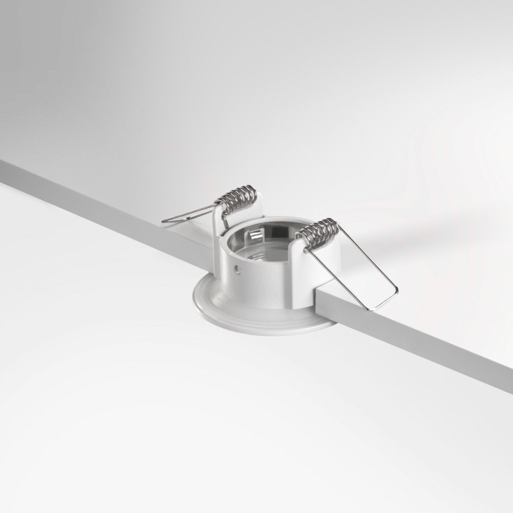Spot encastrable IP65 – BBC – pour LED GU11 – CURVE rond – Blanc