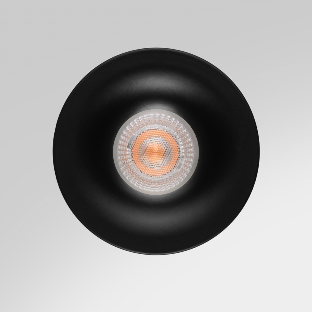 Spot encastrable IP65 – BBC – pour LED GU11 – CURVE rond – Noir
