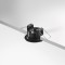 Spot encastrable IP65 – BBC – pour LED GU11 – CURVE rond – Noir