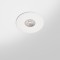 Spot rond plat encastrable IP20 – pour LED GU11 – CRUSH rond – Blanc